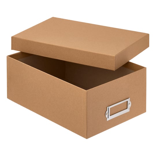 12 Pack: Kraft Memory Box by Simply Tidy™